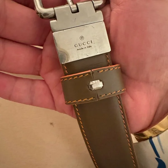 Gucci Reversible Leather And Gg Supreme Belt
, excellent condition, - Picture 6 of 8
